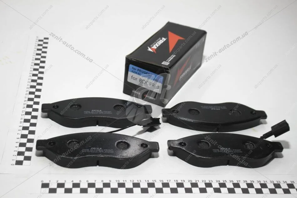 Колодки тормозные передние Peugeot Boxer (06-)/Fiat Ducato (06-)/Citroen Jumper (06-) (SP1904) FRIXA Hankook FPE212 (фото 1)