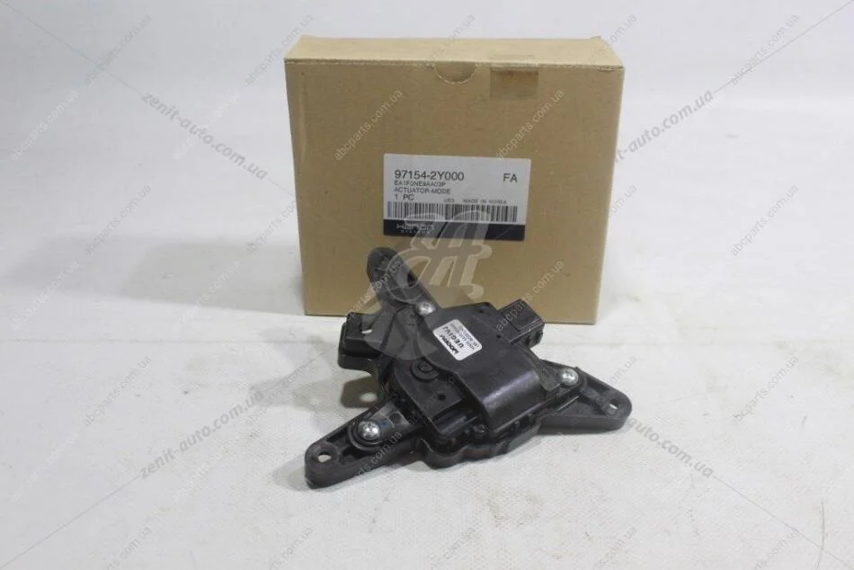 Привід заслінки обігрівача Hyundai Santa Fe, IX35, Tucson, Kia Sorento, Sportage, Cranival (971542Y000) HCC/ HANON '971542Y000 (фото 1)