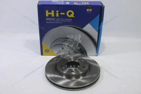 Диск гальмівний (кратно 2) передній (вентильований) Elantra HD (06-) (D=275.0mm) (SD1019) HI-Q Hi-Q (SANGSIN) 'SD1019