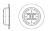 Диск гальмівний (кратно 2) задній (вентильований) Grand Starex (07-) (D=324.0mm) HI-Q Hi-Q (SANGSIN) 'SD1032 (фото 1)
