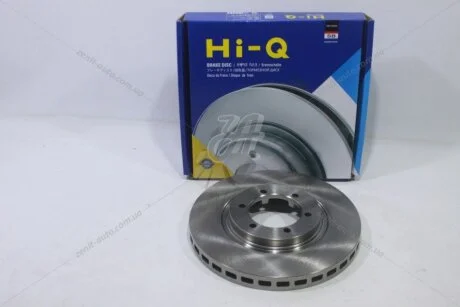 Диск гальмівний (кратно 2) передній (вентильований) Terracan (D=280.1mm) (SD1049) HI-Q Hi-Q (SANGSIN) 'SD1049