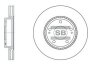 Диск гальмівний (кратно 2) передній (вентильований) Sportage / Tucson (04-) (D=280.0mm) HI-Q Hi-Q (SANGSIN) 'SD1051 (фото 1)