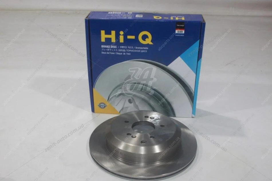 Диск гальмівний (кратно 2) задній (вентильований) Hyundai IX55 (08-) (D=324.0mm) (SD1133) HI-Q Hi-Q (SANGSIN) 'SD1133 (фото 1)