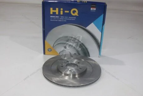 Диск гальмівний (кратно 2) задній 18Inch (вентильований) Hyundai Ioniq 5 (16-) (SD1198) HI-Q Hi-Q (SANGSIN) 'SD1198
