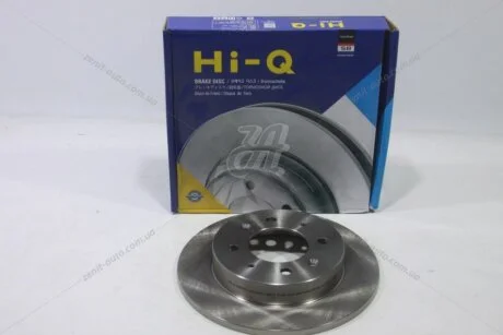 Диск гальмівний (кратно 2) задній Kia Forte (09-) (D=258.0mm) (SD2041) HI-Q Hi-Q (SANGSIN) 'SD2041