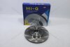 Диск гальмівний (кратно 2) передній (вентильований) Kia Rio 15Inch (11-) (D=280.0mm) HI-Q Hi-Q (SANGSIN) 'SD2043 (фото 2)