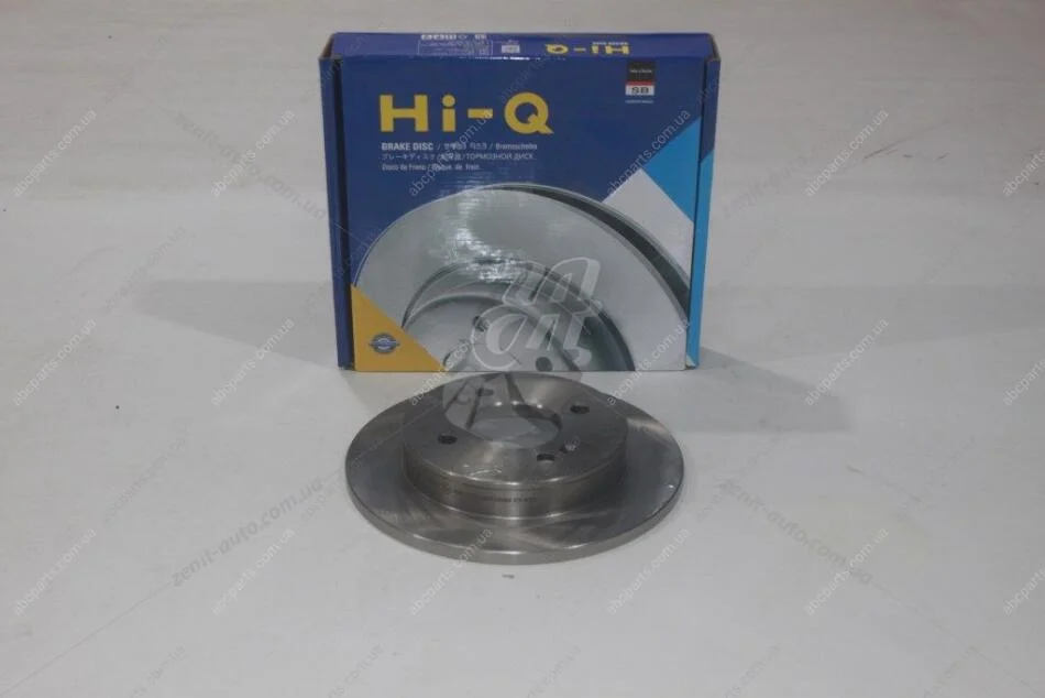 Диск гальмівний (кратно 2) задній Kia Morning (04-) (D=234.0mm) (SD2045) HI-Q Hi-Q (SANGSIN) 'SD2045 (фото 1)
