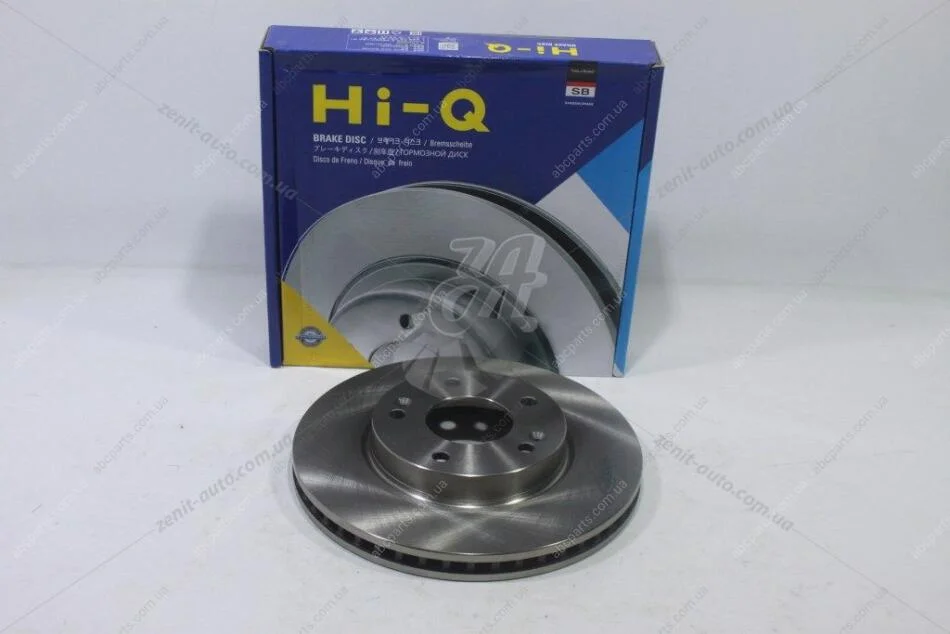 Диск гальмівний (кратно 2) передній (вентильований) Kia Niro (21-) (SD2095) HI-Q Hi-Q (SANGSIN) 'SD2095 (фото 1)