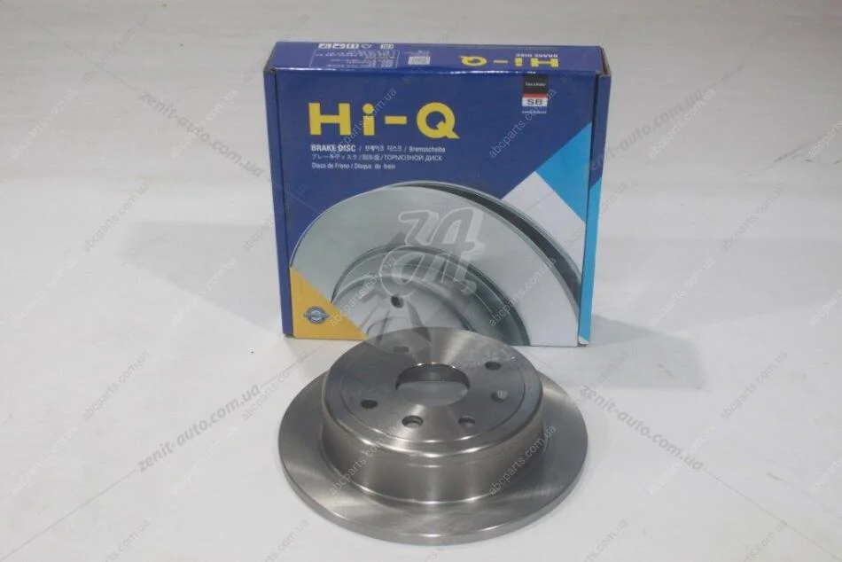 Диск гальмівний Лачетті/Нубіра 1,4-2,0 задній (кратно 2) HI-Q Hi-Q (SANGSIN) 'SD3033 (фото 1)