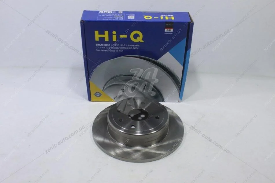 Диск гальмівний (кратно 2) задній Chevrolet Epica (05-) (D=276.0mm) (SD3058) HI-Q Hi-Q (SANGSIN) 'SD3058 (фото 1)