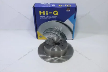 Диск гальмівний (кратно 2) задній Toyota Camry (06-) (D=281.0mm) (SD4016) HI-Q Hi-Q (SANGSIN) 'SD4016