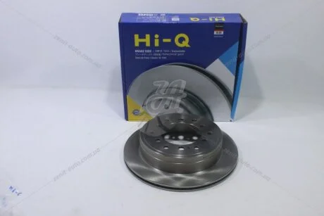Диск гальмівний (кратно 2) задній (вентильований) Toyota Land Cruiser 150 (10-) (D=312.0mm) (SD4027) HI-Q Hi-Q (SANGSIN) 'SD4027
