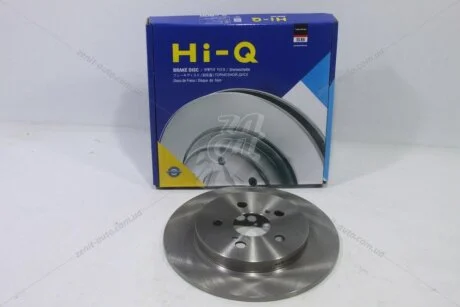 Диск гальмівний (кратно 2) задній Toyota Prius (09-) (D=259.0mm) (SD4060) HI-Q Hi-Q (SANGSIN) 'SD4060