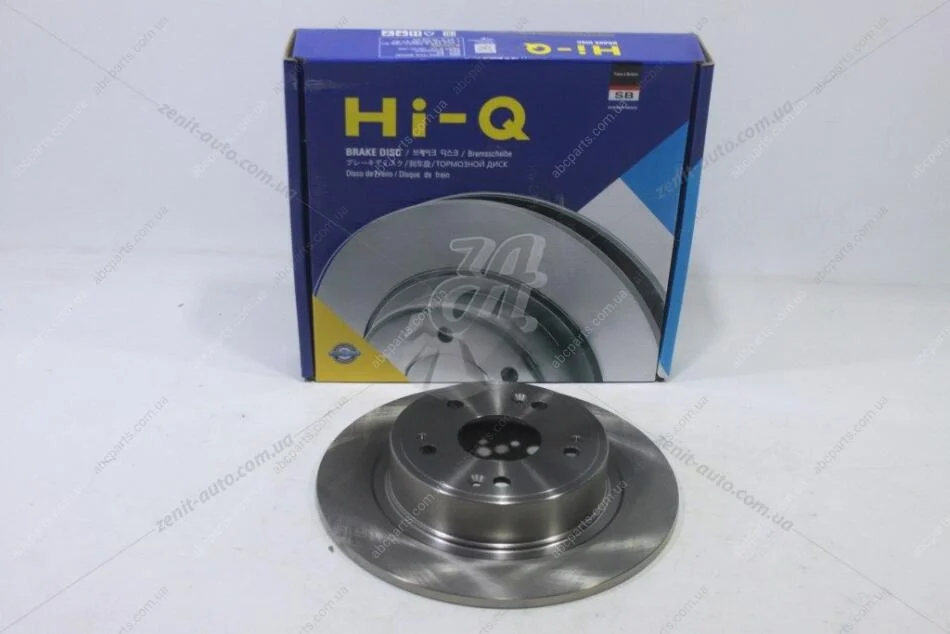 Диск гальмівний (кратно 2) задній Accord (03-) (D=282.0mm) (SD4111) HI-Q Hi-Q (SANGSIN) 'SD4111 (фото 1)
