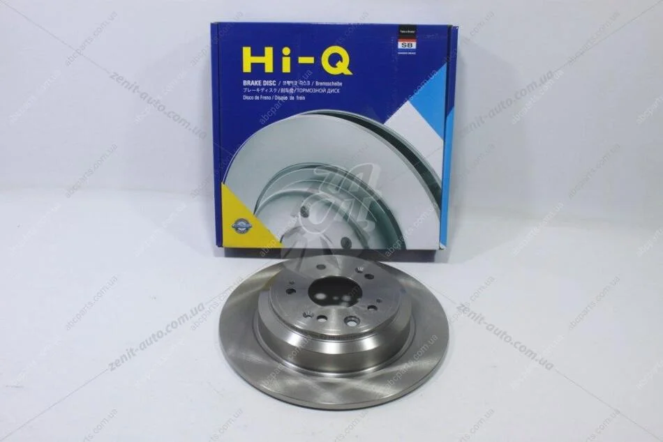 Диск гальмівний (кратно 2) задній Honda Accord VIII (08-) (D=304.8mm) (SD4117) HI-Q Hi-Q (SANGSIN) 'SD4117 (фото 1)