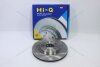 Диск гальмівний (кратно 2) передній (вентильований) Nissan X-Trail T31, T32, Juke (10-) (D=295.8mm) HI-Q Hi-Q (SANGSIN) 'SD4240 (фото 2)