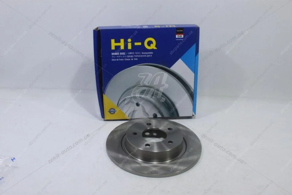 Диск гальмівний (кратно 2) задній Mazda 3 BK (03-) (D=279.9mm) (SD4427) HI-Q Hi-Q (SANGSIN) 'SD4427 (фото 1)