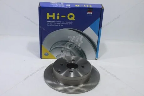 Диск гальмівний (кратно 2) задній Toyota Corolla (-08) (D=269.0mm) (SD4698) HI-Q Hi-Q (SANGSIN) 'SD4698
