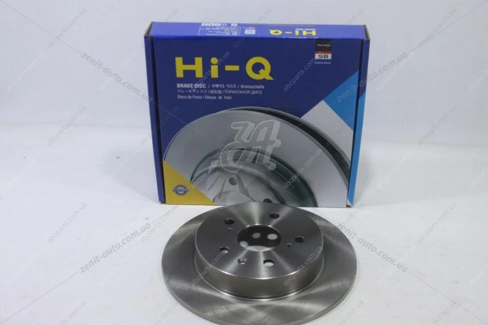 Диск гальмівний (кратно 2) задній Suzuki SX4 EY,GY (06-) (D=278.0mm) (SD4806) HI-Q Hi-Q (SANGSIN) 'SD4806 (фото 1)