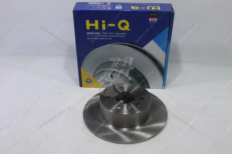 Диск гальмівний (кратно 2) задній Opel Vectra (04-) (D=285.7mm) (SD5123) HI-Q Hi-Q (SANGSIN) 'SD5123 (фото 1)