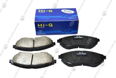 Колодки тормозные Авео перед (к-т 4шт) HI-Q Hi-Q (SANGSIN) SP1158