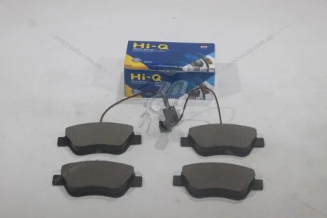 Колодки гальмівні передні Citroen Nemo (10-), Fiat Linea (323) (07-), Peugeot Bipper (10-) (SP1201B) HI-Q Hi-Q (SANGSIN) 'SP1201B