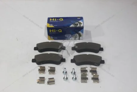 Колодки гальмівні передні Peugeot 206 (1.6) (SP1241) HI-Q Hi-Q (SANGSIN) 'SP1241