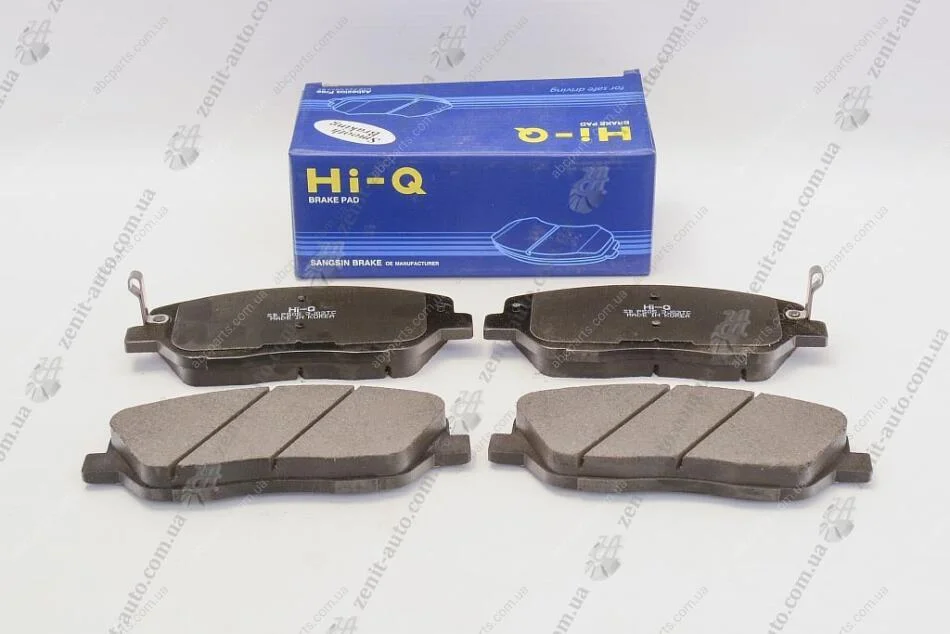 Колодки гальмівні передні (SP1248) HI-Q Hi-Q (SANGSIN) 'SP1248 (фото 1)