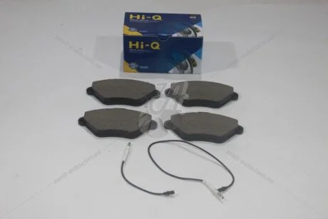 Колодки гальмівні передні Citroen Xantia (SP1253) HI-Q Hi-Q (SANGSIN) 'SP1253