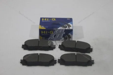 Колодки гальмівні передні Toyota Yaris (07-), Prius C (12-) (SP1377) HI-Q Hi-Q (SANGSIN) 'SP1377