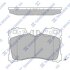 Колодки гальмівні передні Lexus LS460 (07-), LS500 (18-) HI-Q Hi-Q (SANGSIN) 'SP1496 (фото 1)