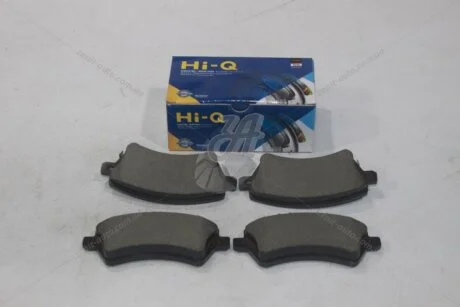 Колодки гальмівні передні Toyota Corolla (02-) (SP1502) HI-Q Hi-Q (SANGSIN) 'SP1502
