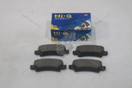 Колодки гальмівні задні (дискові) Toyota Corolla (02-) (SP1503) HI-Q Hi-Q (SANGSIN) 'SP1503