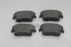 Колодки гальмівні задні (дискові) Chrysler 300 (11-), Dodge Charger (11-) (SP1508) HI-Q Hi-Q (SANGSIN) 'SP1508 (фото 4)