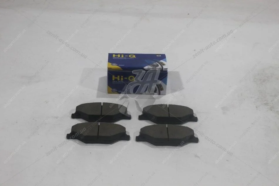 Колодки гальмівні передні Skoda Fabia (11-), VW Polo (11-) (SP1595) HI-Q Hi-Q (SANGSIN) 'SP1595 (фото 1)