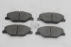 Колодки гальмівні передні Skoda Fabia (11-), VW Polo (11-) (SP1595) HI-Q Hi-Q (SANGSIN) 'SP1595 (фото 4)