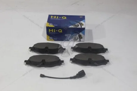 Колодки гальмівні передні Audi A3 (13-), Seat Leon (12-), Skoda Octavia (12-), VW Golf VII (12-) (SP1678) HI-Q Hi-Q (SANGSIN) 'SP1678