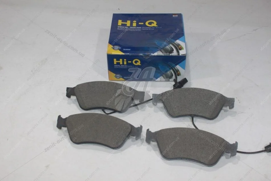 Колодки гальмівні передні Audi A6 (06-), A8 (03-), VW Phaeton (3D) (02-) (SP1693) HI-Q Hi-Q (SANGSIN) 'SP1693 (фото 1)