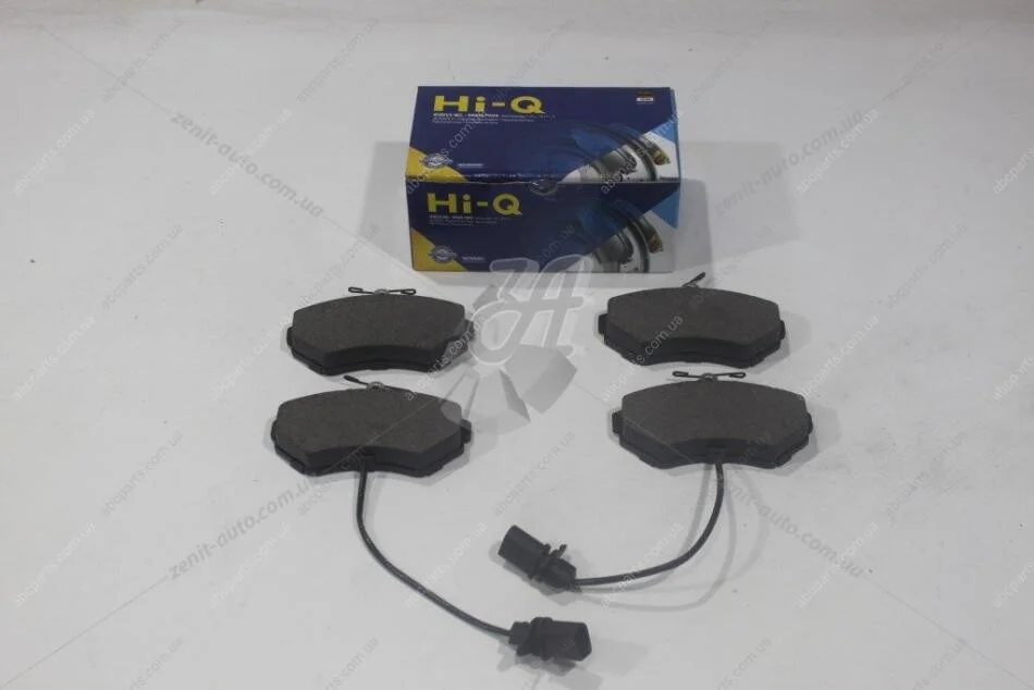 Колодки гальмівні передні Audi A4 (-04), Passat (-00) (SP1708A) HI-Q Hi-Q (SANGSIN) 'SP1708A (фото 1)