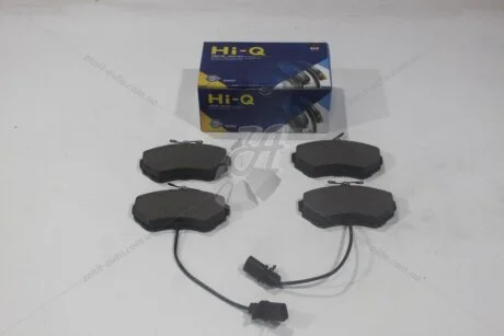 Колодки гальмівні передні Audi A4 (-04), Passat (-00) (SP1708A) HI-Q Hi-Q (SANGSIN) 'SP1708A