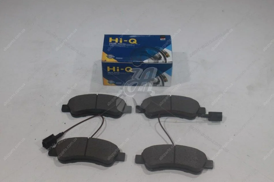 Колодки гальмівні задні Citroen Jumper (06-), Fiat Ducato (250) (06-), Peugeot Boxer (06-) (SP1727A) HI-Q Hi-Q (SANGSIN) 'SP1727A (фото 1)