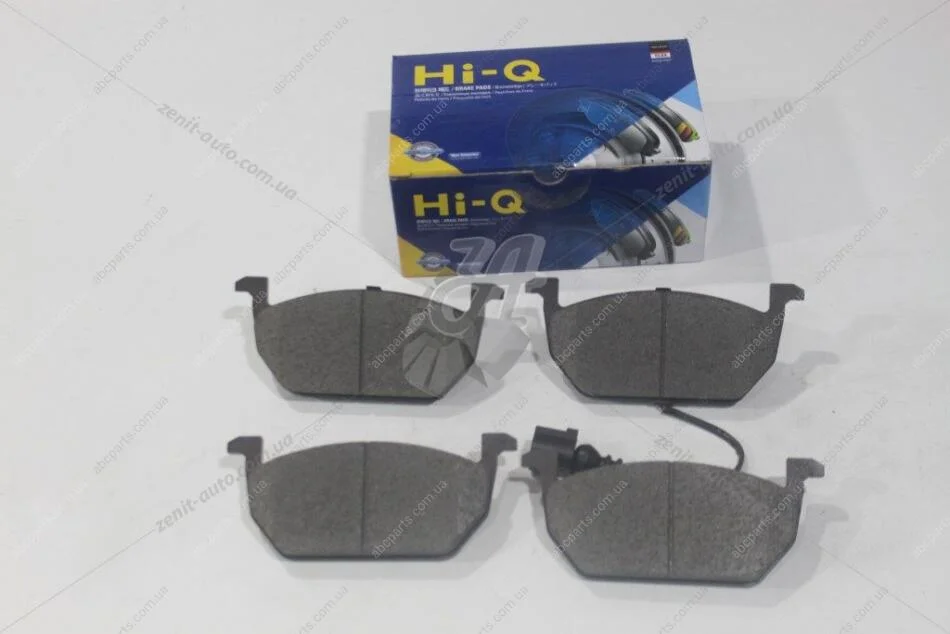 Колодки гальмівні передні Seat Leon (12-), Skoda Octavia (12-), VW Golf VII (12-) (SP1736) HI-Q Hi-Q (SANGSIN) 'SP1736 (фото 1)