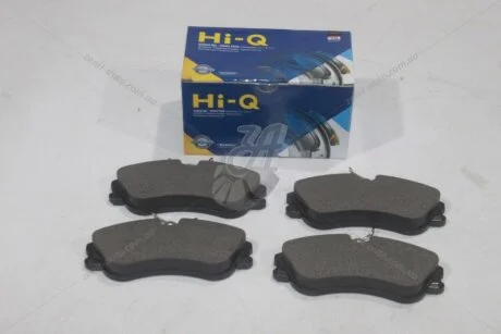 Колодки гальмівні передні Citroen Xsara, Picasso (99-), Peugeot 206 (00-) (SP1743A) HI-Q Hi-Q (SANGSIN) 'SP1743A