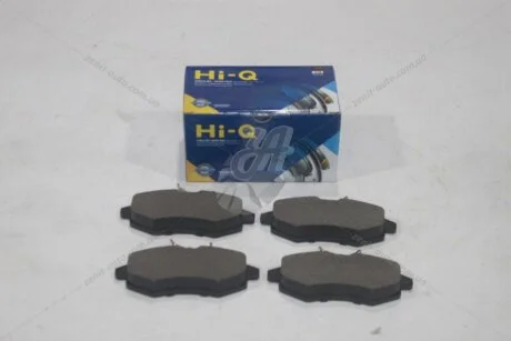 Колодки гальмівні передні (p/spring 4шт) Citroen C2 (JM) (03-), C3 I (FC) (02-) (SP1747) HI-Q Hi-Q (SANGSIN) 'SP1747