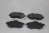 Колодки гальмівні передні (p/spring 4шт) Citroen C2 (JM) (03-), C3 I (FC) (02-) (SP1747) HI-Q Hi-Q (SANGSIN) 'SP1747 (фото 6)
