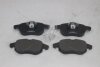 Колодки гальмівні передні Cadillac BLS (06-), Fiat CROMA (194) (05-), Astra H (05-), Vectra C (04-) HI-Q Hi-Q (SANGSIN) 'SP1758 (фото 5)