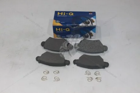 Колодки гальмівні задні (дискові) Opel Zafira (-05), Astra G (-05) (SP1759) HI-Q Hi-Q (SANGSIN) 'SP1759