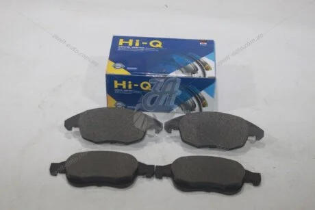 Колодки гальмівні передні Citroen Berlingo (B9) (08-), C4 II (09-), DS4 (11-), Peugeot 5008 (09-) (SP1825) HI-Q Hi-Q (SANGSIN) 'SP1825