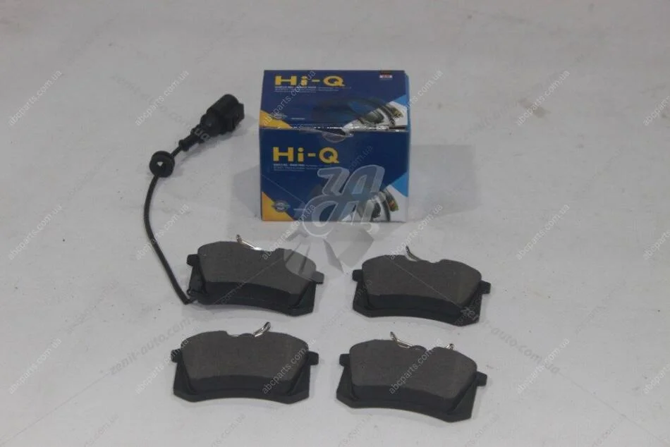 Колодки гальмівні задні (дискові) Seat Ibiza (02-), Skoda Fabia (-06), VW Polo (9N) (05-) (SP1870) HI-Q Hi-Q (SANGSIN) 'SP1870 (фото 1)
