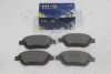 Колодки гальмівні передні Citroen C3 (09-), DS3 (13-), Peugeot 2008 (13-) (SP1880) HI-Q Hi-Q (SANGSIN) 'SP1880 (фото 2)